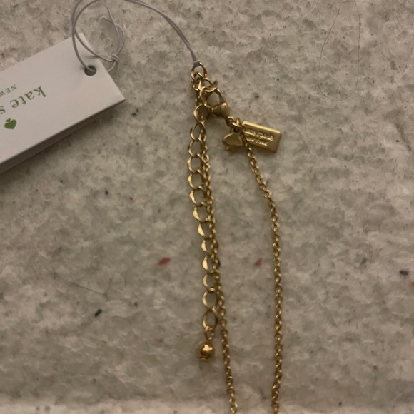NWT Gold Kate Spade Necklace - Picture 3 of 5
